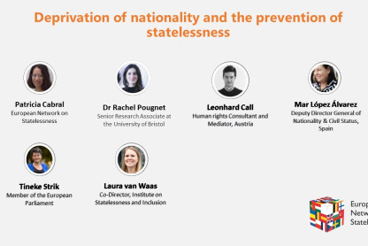 WEBINAR: Deprivation of nationality and the prevention of statelessness