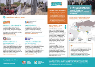 Statelessness: A short guide for refugees response actors